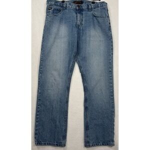 Paco Jeans‎ Denim Company Men's 38x32 Blue Straight Fit Jeans Cotton Y2K Retro